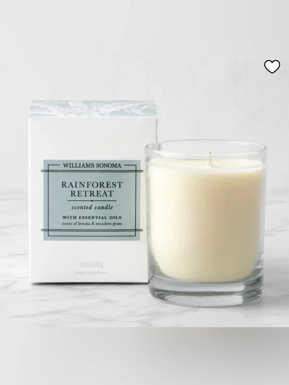 Williams Sonoma Rainforest Retreat Candle ~ 9 oz.